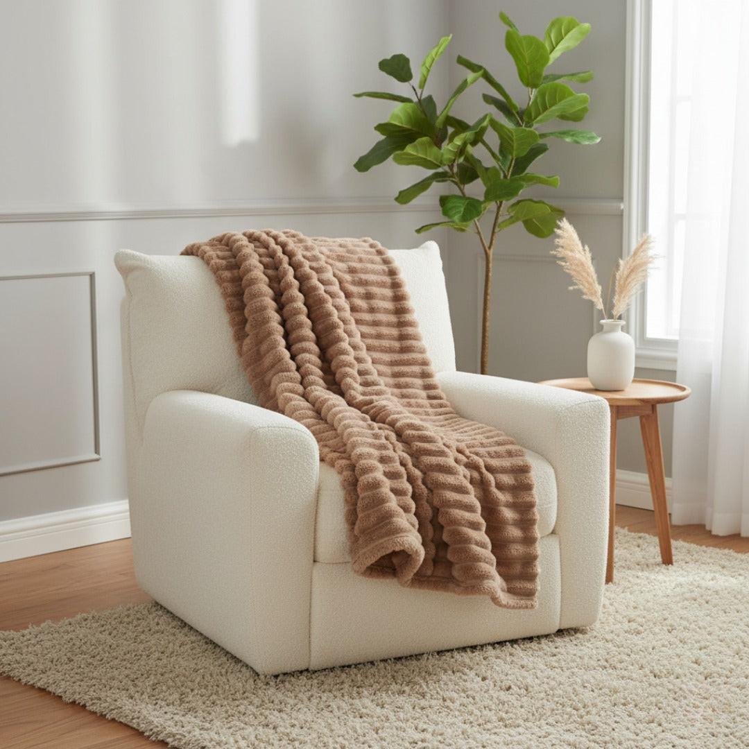 Couverture Polaire Chaude Pour L'Hiver