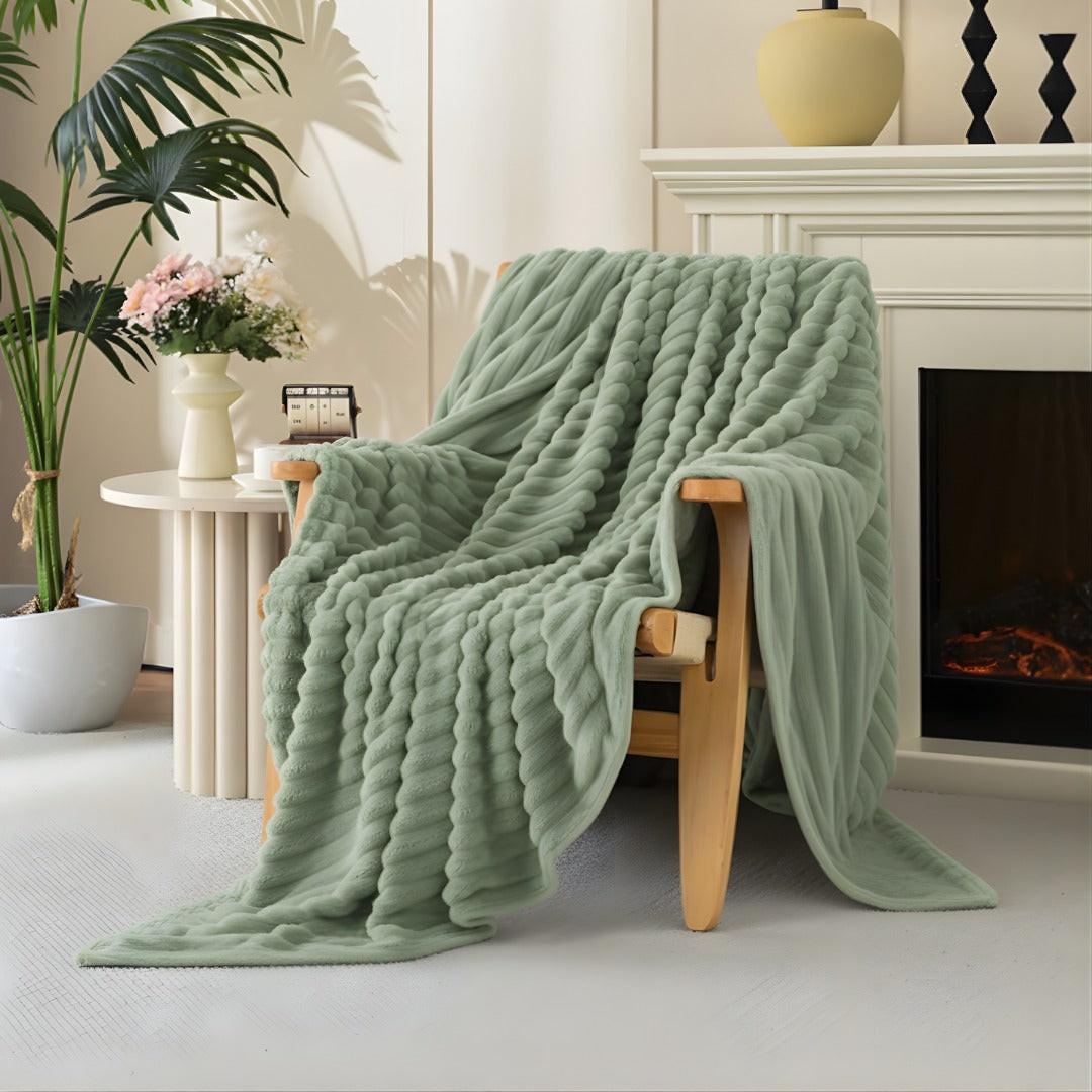 Couverture Polaire Chaude Pour L'Hiver