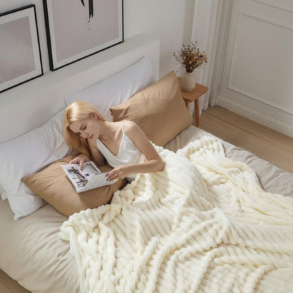 Couverture Polaire Chaude Pour L'Hiver