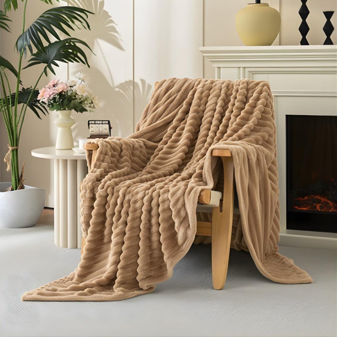 Couverture Polaire Chaude Pour L'Hiver