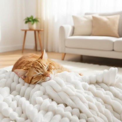 Couverture Polaire Chaude Pour L'Hiver