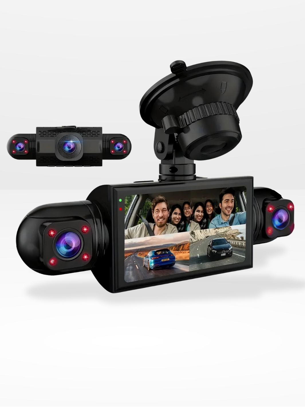 Dashcam Voiture 360° | DashGard Pro CX360 | Surveillance Totale®