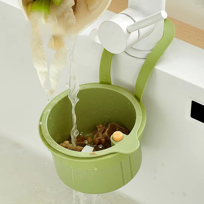 Panier d'égouttage suspendu – Système de filtration en deux parties, vidange en un clic
