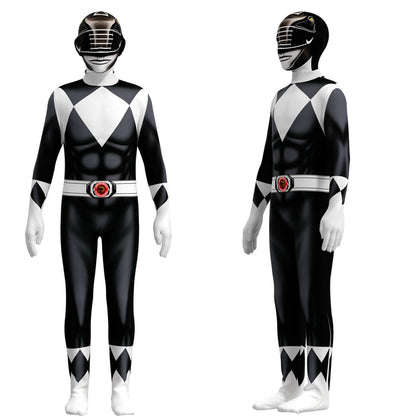 Superheld Kinderkostüm Stretch-Polyester Cosplay Jumpsuit mit Maske