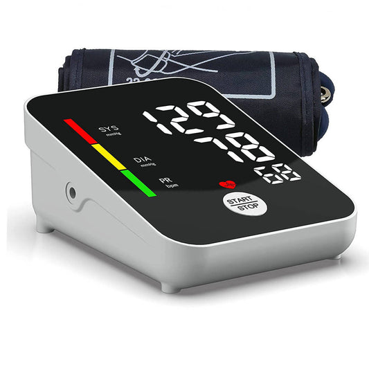 Blutdruckmessgerät AS13 Pro / Präzise Blutdruck- und Pulsmessung am Oberarm / Arrhythmie-Erkennung / Mit smarter Speicherfunktion / Für den Heimgebrauch