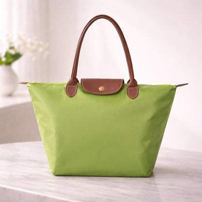 Éloria — Sac Cabas Femme Élégant & Spacieux | Nylon & Détails Simili Cuir