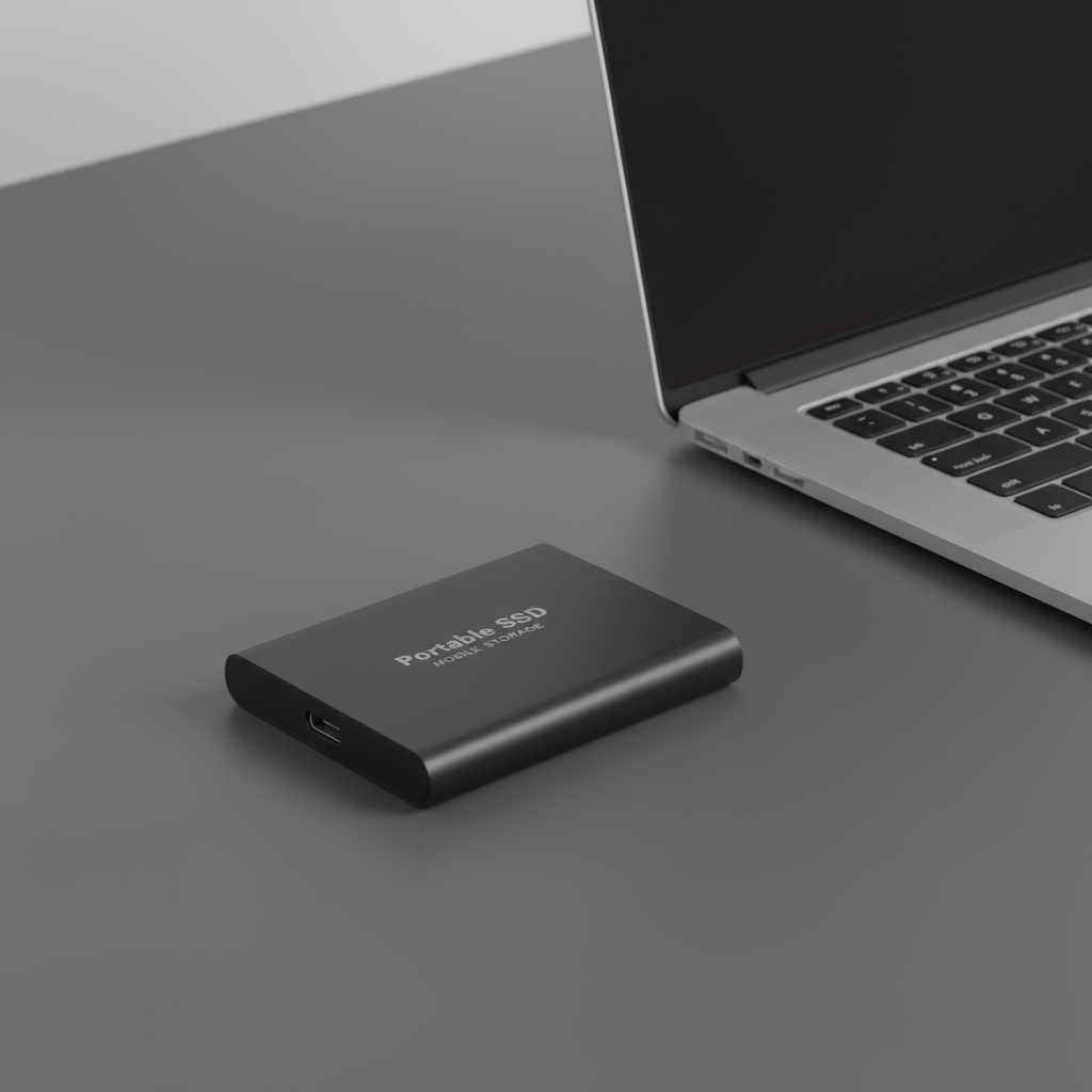 Disque Dur Externe SSD Ultra-Rapide - Stockage Compact et Haute Capacité