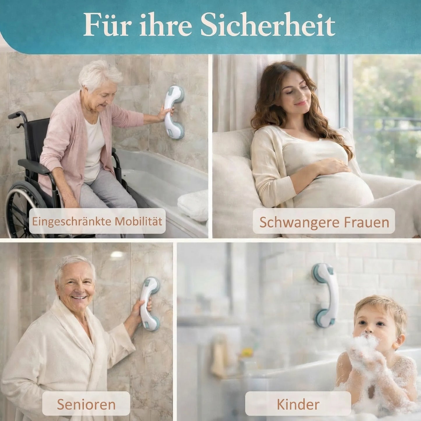 GripSicher Haltegriff WC Anwendung