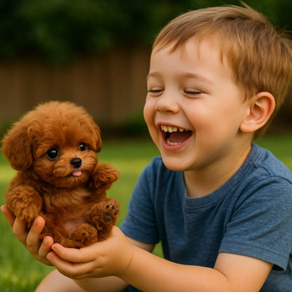 Interaktiver Hundewelpe Spielzeug mit Geräuschsensor