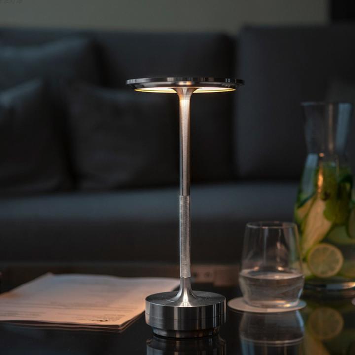 Lampe De Table Sans Fil Portable - Lumière à Intensité Réglable