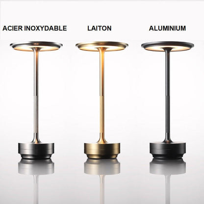 Lampe De Table Sans Fil Portable - Lumière à Intensité Réglable