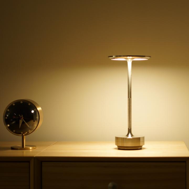 Lampe De Table Sans Fil Portable - Lumière à Intensité Réglable