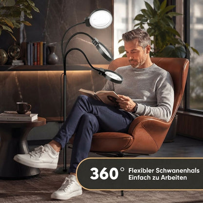 Linsenlicht Lupenlampe Schwanenhals