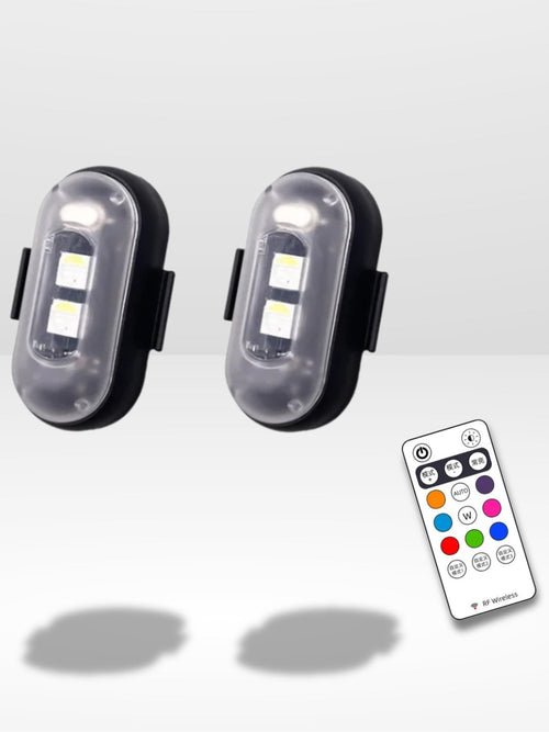 Mini Stroboscope Led sans Fil pour Voiture, Moto et Vélo