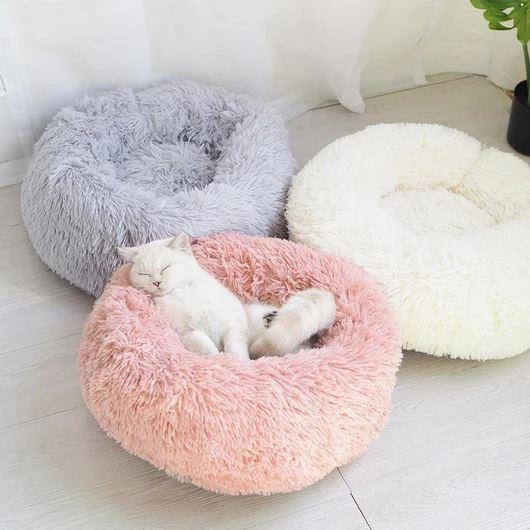 Lit En Peluche Doux Et Moelleux - Pour Chat Et Chien