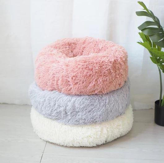 Lit En Peluche Doux Et Moelleux - Pour Chat Et Chien