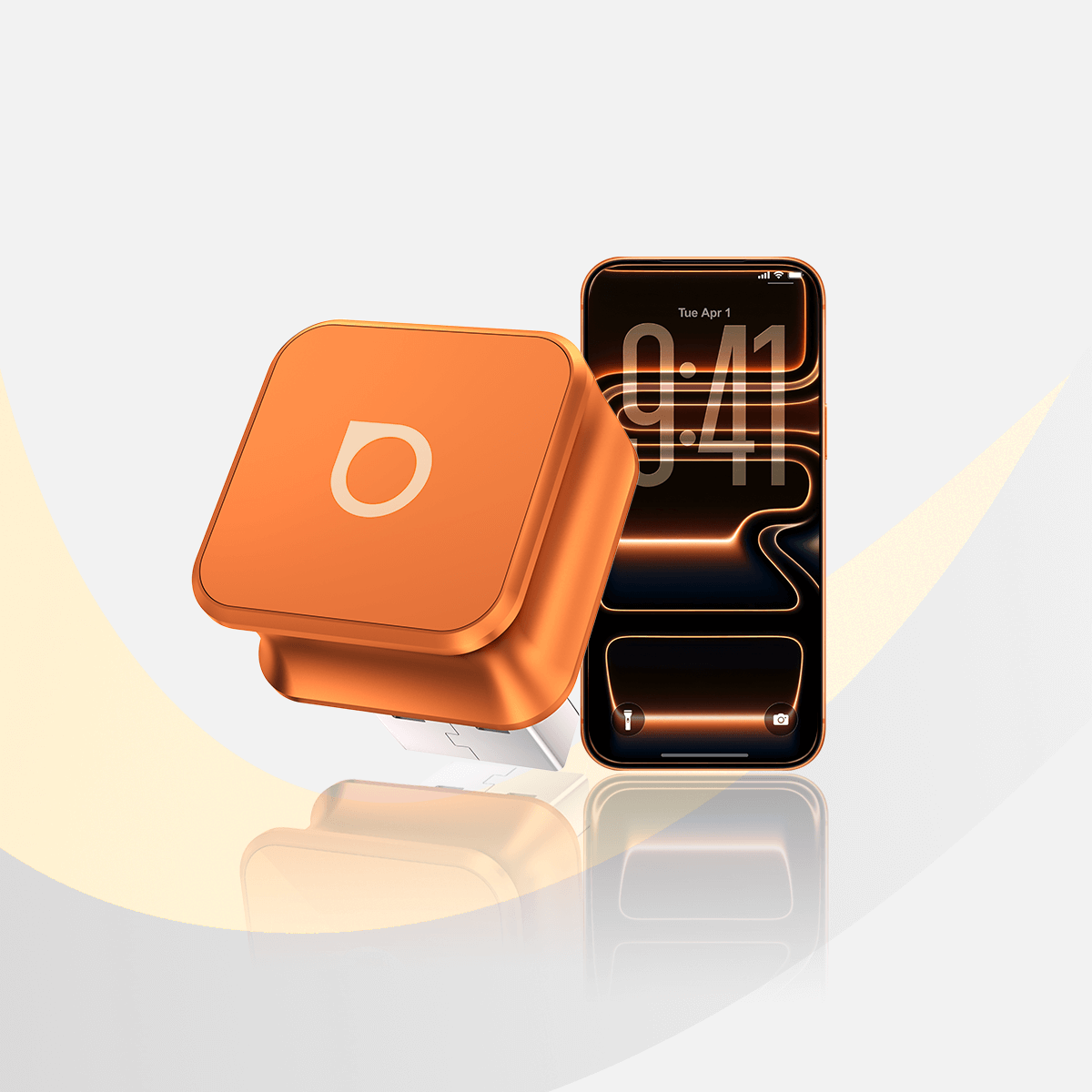 Ottocast® Mini Cube 3.0 Wireless CarPlay und Android Auto Adapter