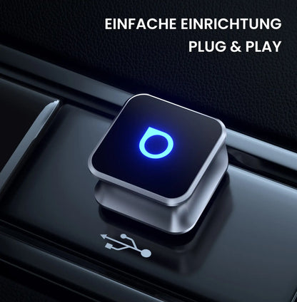 Ottocast® Mini Cube 3.0 Wireless CarPlay und Android Auto Adapter