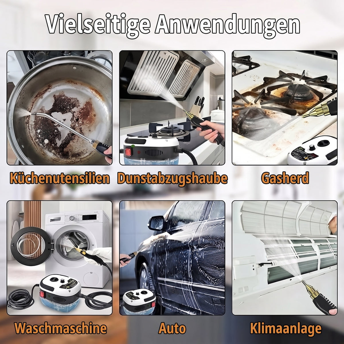 Dampfreiniger für den Haushalt – Reinigen mit heissem Dampf, einfach und zuverlässig im Alltag