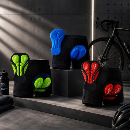 Cuissards de cyclisme pour femmes et hommes | Rembourrage en gel 5D | Respirants et élastiques | CoreSeat