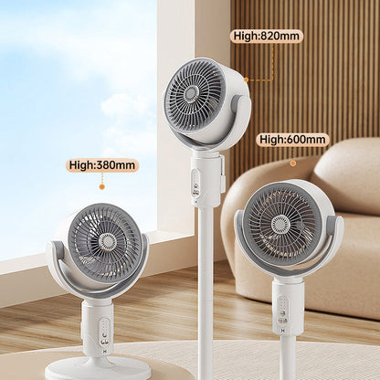Motor-Standventilator – 20 dB leise, Fernbedienung, 5 Stufen & Timer
