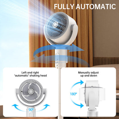 Motor-Standventilator – 20 dB leise, Fernbedienung, 5 Stufen & Timer