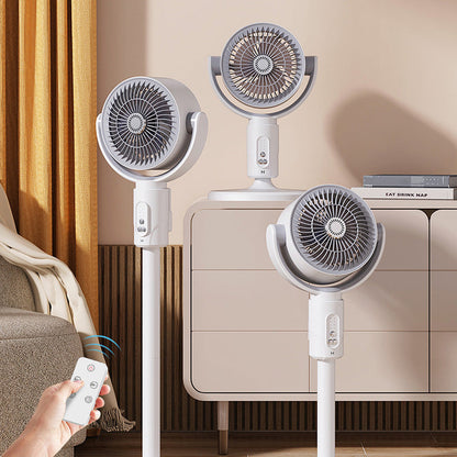 Motor-Standventilator – 20 dB leise, Fernbedienung, 5 Stufen & Timer