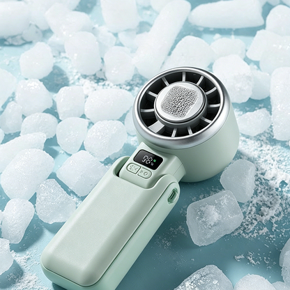 Handventilator mit Halbleiterkühlung – Kälteplatte, USB-aufladbar