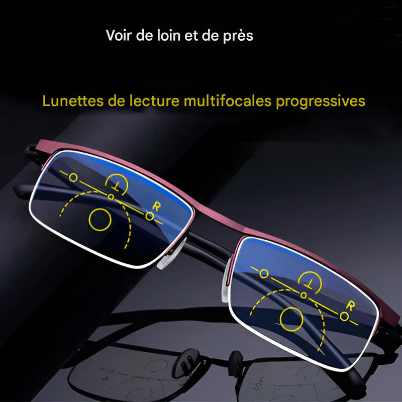 Lunettes Intelligentes Progressives Allemandes | Vision Claire à Toutes les Distances